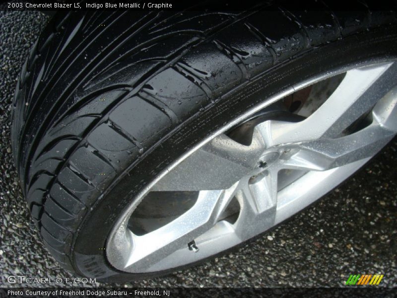 Indigo Blue Metallic / Graphite 2003 Chevrolet Blazer LS