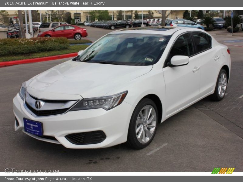 Bellanova White Pearl / Ebony 2016 Acura ILX Premium
