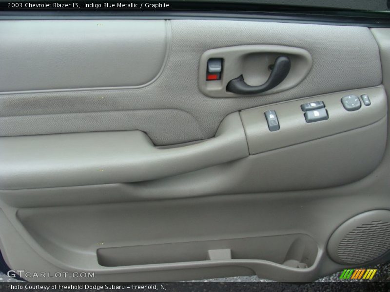 Indigo Blue Metallic / Graphite 2003 Chevrolet Blazer LS
