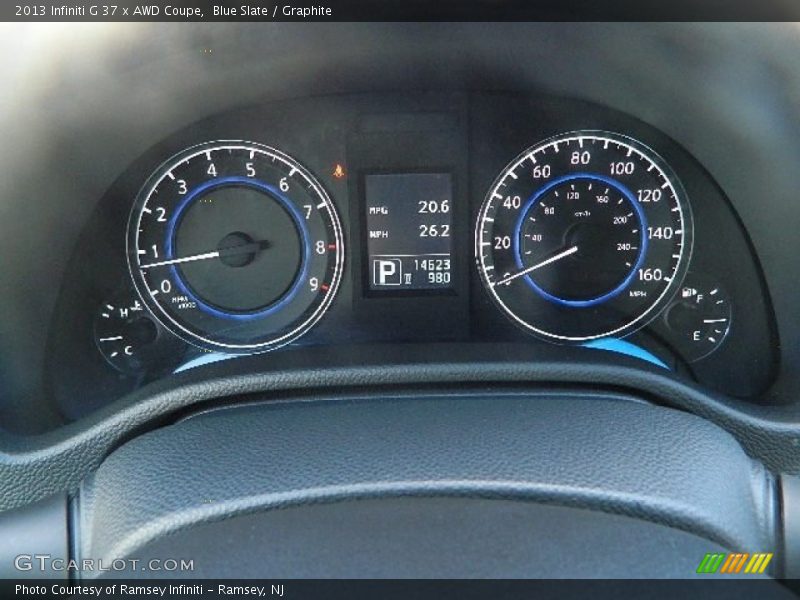  2013 G 37 x AWD Coupe 37 x AWD Coupe Gauges