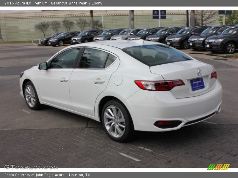 Bellanova White Pearl / Ebony 2016 Acura ILX Premium