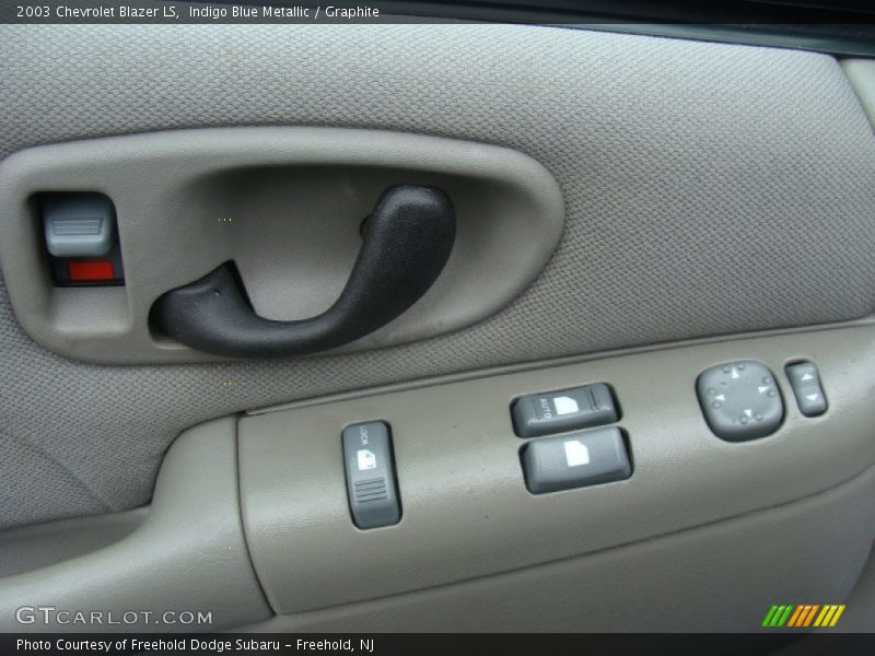 Indigo Blue Metallic / Graphite 2003 Chevrolet Blazer LS