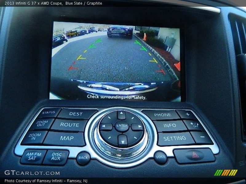 Controls of 2013 G 37 x AWD Coupe