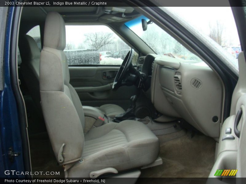 Indigo Blue Metallic / Graphite 2003 Chevrolet Blazer LS