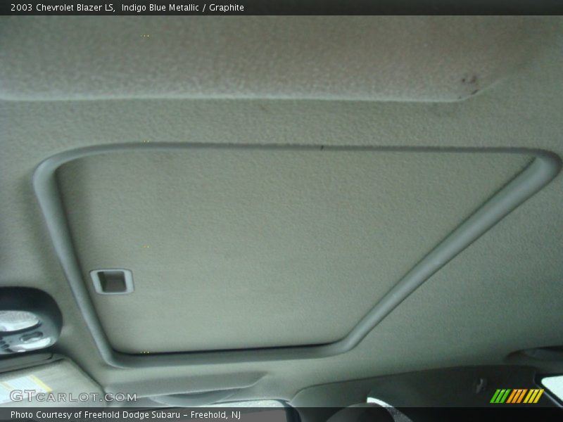 Indigo Blue Metallic / Graphite 2003 Chevrolet Blazer LS