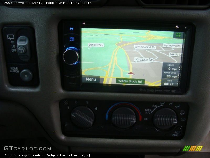 Indigo Blue Metallic / Graphite 2003 Chevrolet Blazer LS