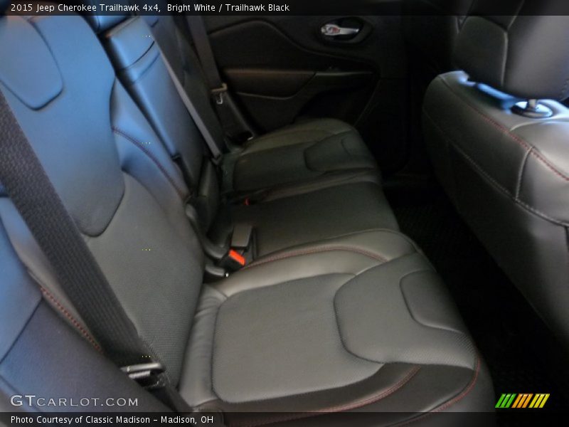 Bright White / Trailhawk Black 2015 Jeep Cherokee Trailhawk 4x4