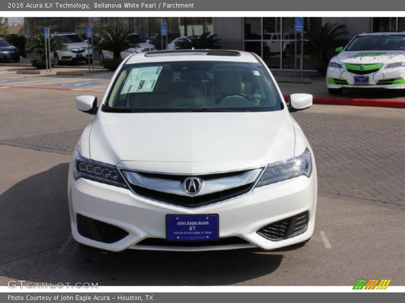 Bellanova White Pearl / Parchment 2016 Acura ILX Technology