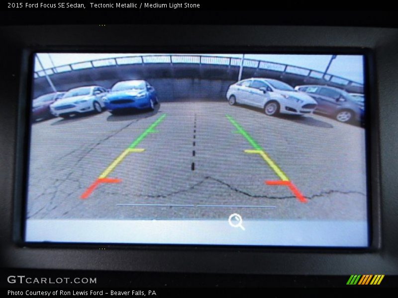 Tectonic Metallic / Medium Light Stone 2015 Ford Focus SE Sedan