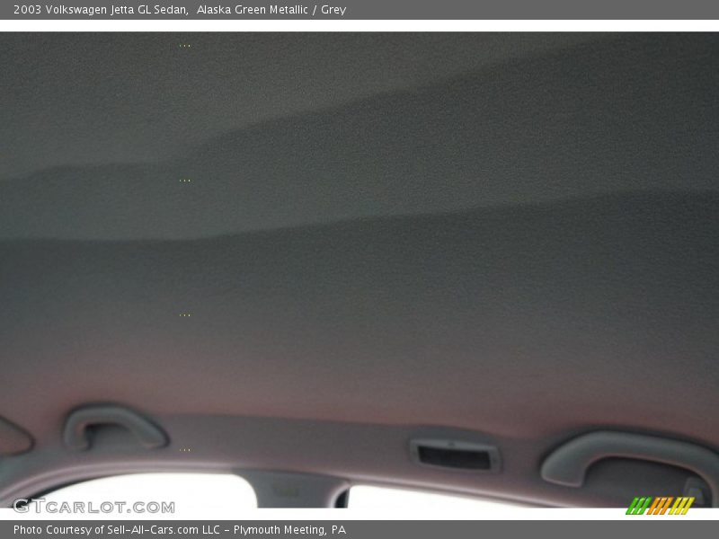 Alaska Green Metallic / Grey 2003 Volkswagen Jetta GL Sedan