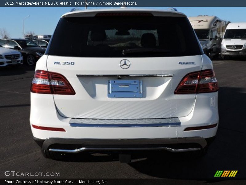 Polar White / Almond Beige/Mocha 2015 Mercedes-Benz ML 350 4Matic