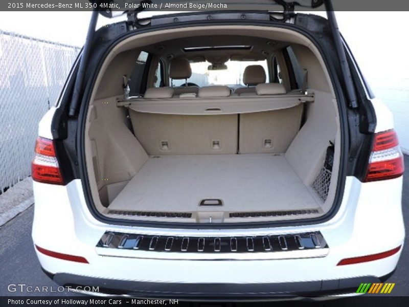 Polar White / Almond Beige/Mocha 2015 Mercedes-Benz ML 350 4Matic