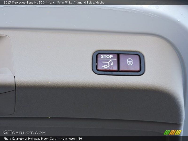 Polar White / Almond Beige/Mocha 2015 Mercedes-Benz ML 350 4Matic