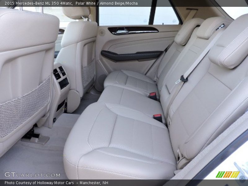 Polar White / Almond Beige/Mocha 2015 Mercedes-Benz ML 350 4Matic