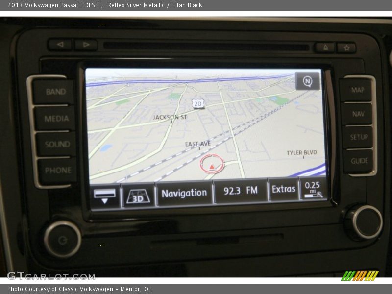 Reflex Silver Metallic / Titan Black 2013 Volkswagen Passat TDI SEL