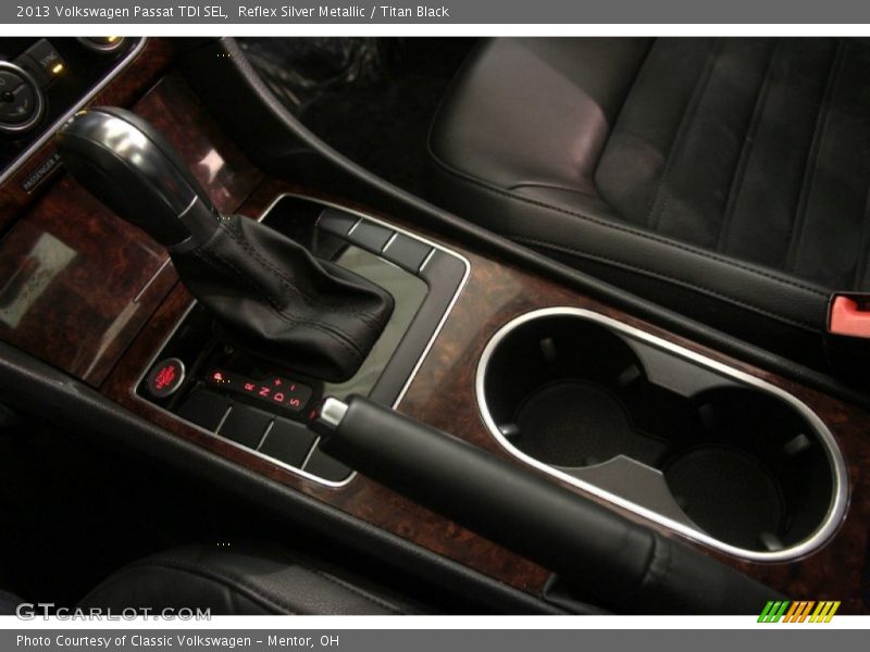 Reflex Silver Metallic / Titan Black 2013 Volkswagen Passat TDI SEL