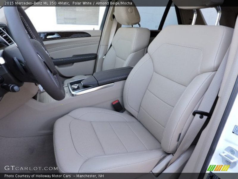 Polar White / Almond Beige/Mocha 2015 Mercedes-Benz ML 350 4Matic
