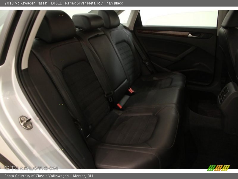 Reflex Silver Metallic / Titan Black 2013 Volkswagen Passat TDI SEL