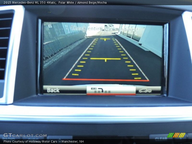 Polar White / Almond Beige/Mocha 2015 Mercedes-Benz ML 350 4Matic