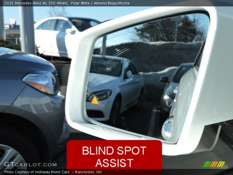 Polar White / Almond Beige/Mocha 2015 Mercedes-Benz ML 350 4Matic
