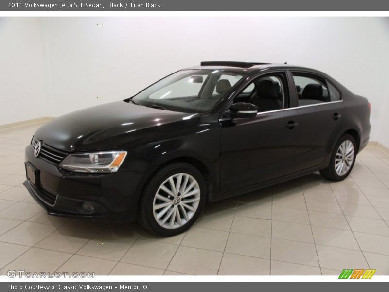 Black / Titan Black 2011 Volkswagen Jetta SEL Sedan