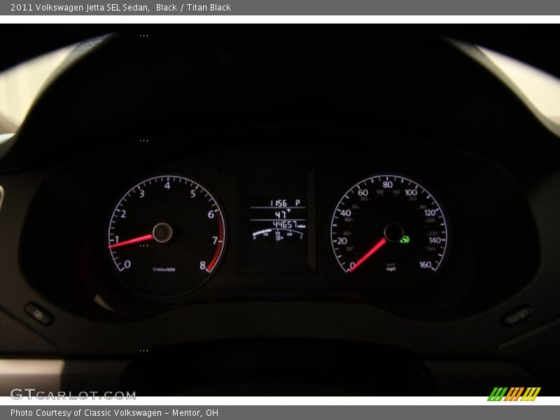 Black / Titan Black 2011 Volkswagen Jetta SEL Sedan