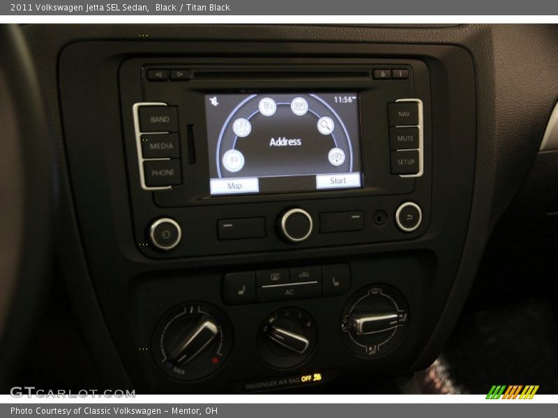 Black / Titan Black 2011 Volkswagen Jetta SEL Sedan