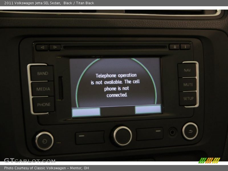Black / Titan Black 2011 Volkswagen Jetta SEL Sedan
