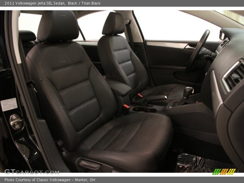 Black / Titan Black 2011 Volkswagen Jetta SEL Sedan