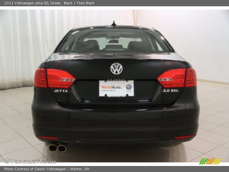 Black / Titan Black 2011 Volkswagen Jetta SEL Sedan