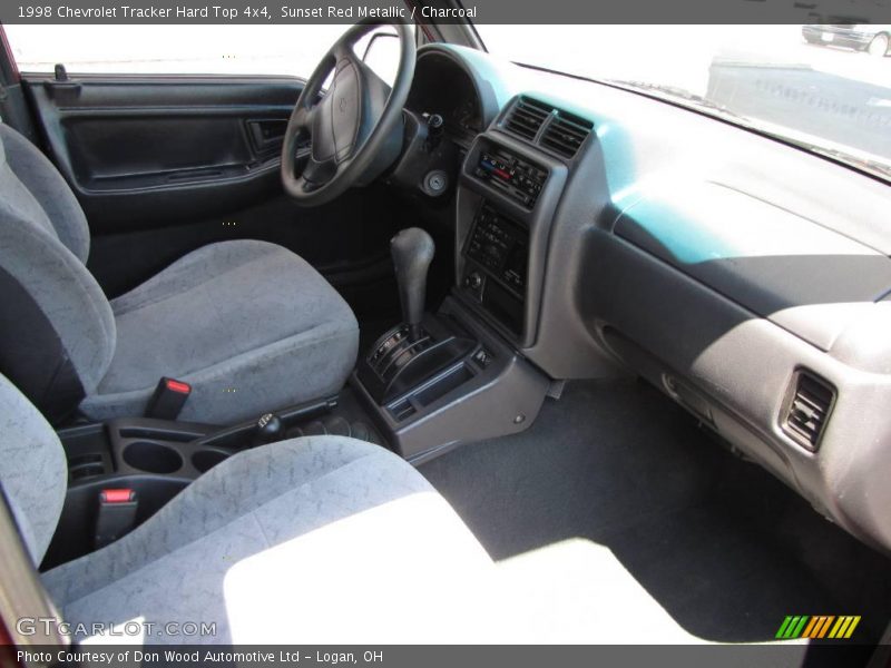 Sunset Red Metallic / Charcoal 1998 Chevrolet Tracker Hard Top 4x4