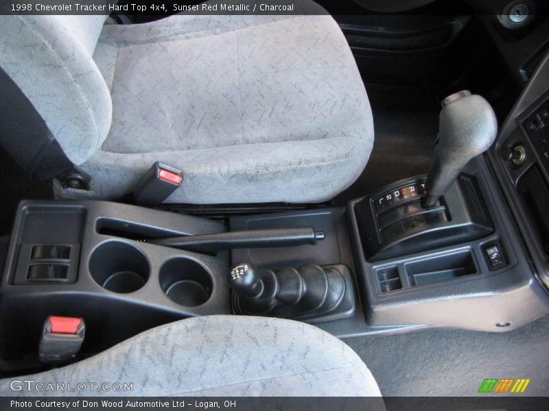 Sunset Red Metallic / Charcoal 1998 Chevrolet Tracker Hard Top 4x4