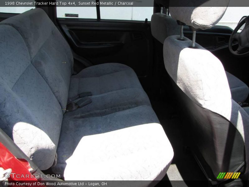 Sunset Red Metallic / Charcoal 1998 Chevrolet Tracker Hard Top 4x4