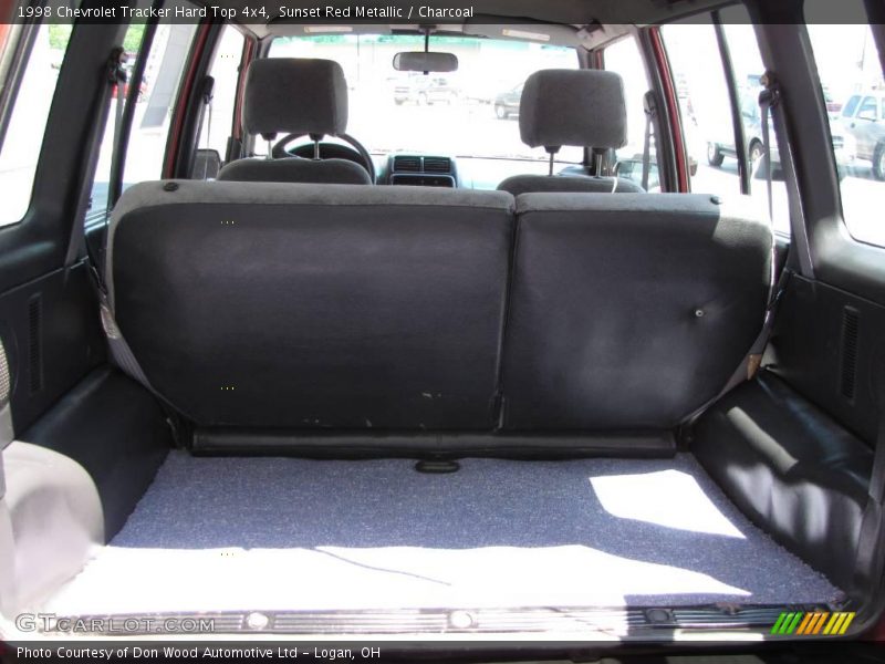 Sunset Red Metallic / Charcoal 1998 Chevrolet Tracker Hard Top 4x4