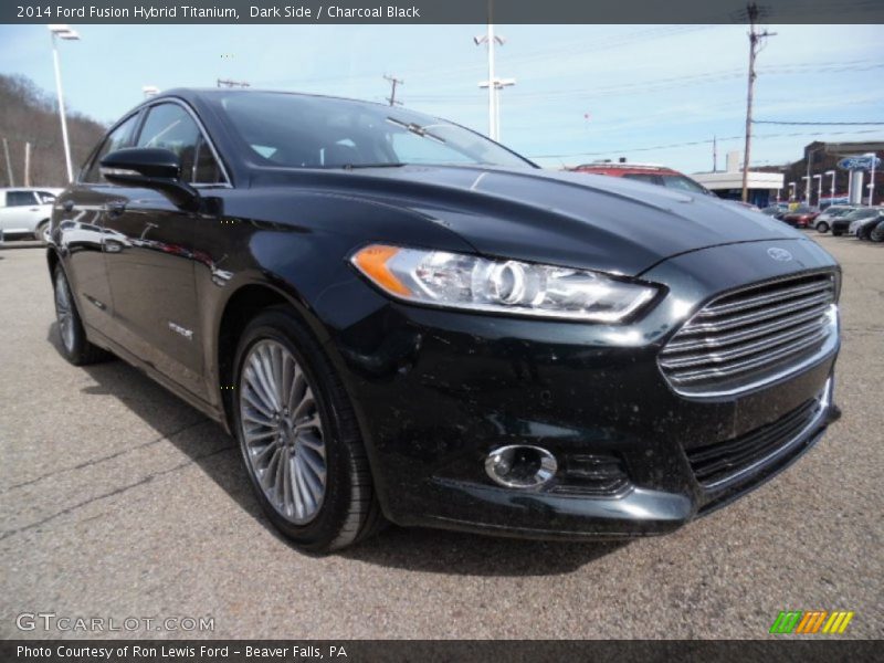 Dark Side / Charcoal Black 2014 Ford Fusion Hybrid Titanium