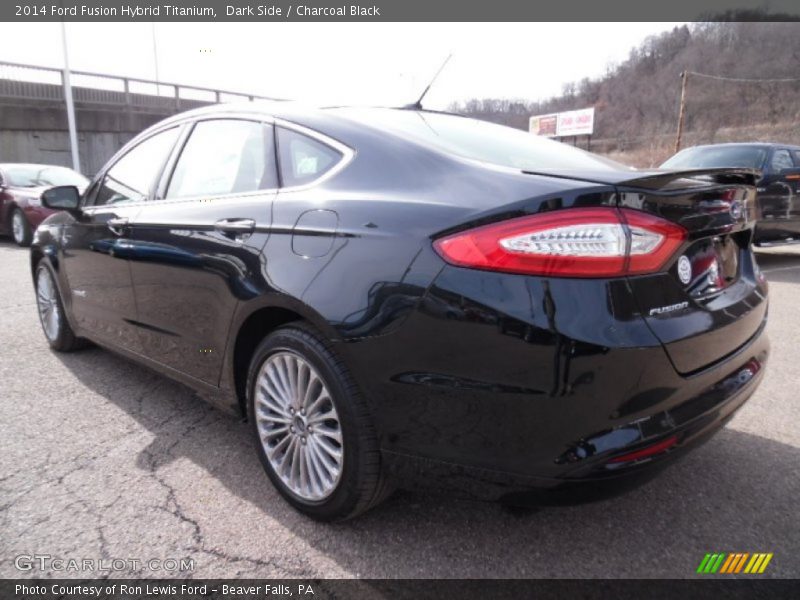 Dark Side / Charcoal Black 2014 Ford Fusion Hybrid Titanium