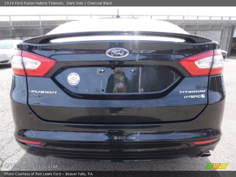 Dark Side / Charcoal Black 2014 Ford Fusion Hybrid Titanium