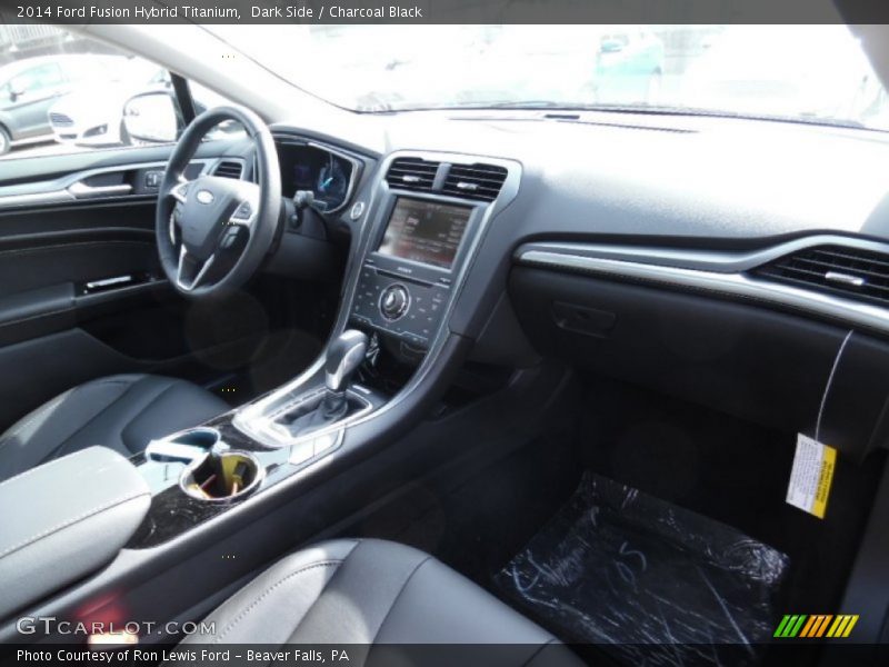 Dark Side / Charcoal Black 2014 Ford Fusion Hybrid Titanium