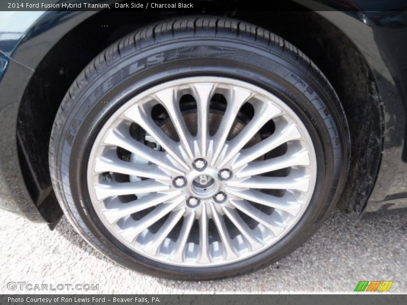 Dark Side / Charcoal Black 2014 Ford Fusion Hybrid Titanium