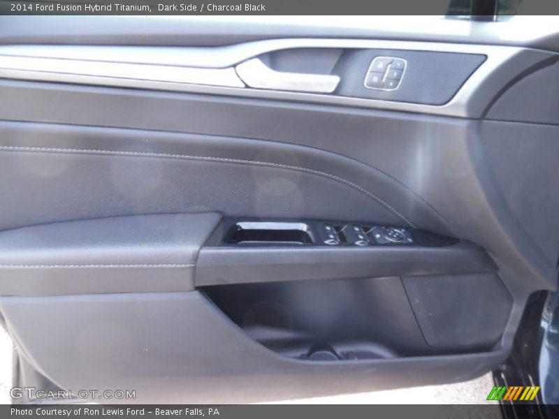 Dark Side / Charcoal Black 2014 Ford Fusion Hybrid Titanium