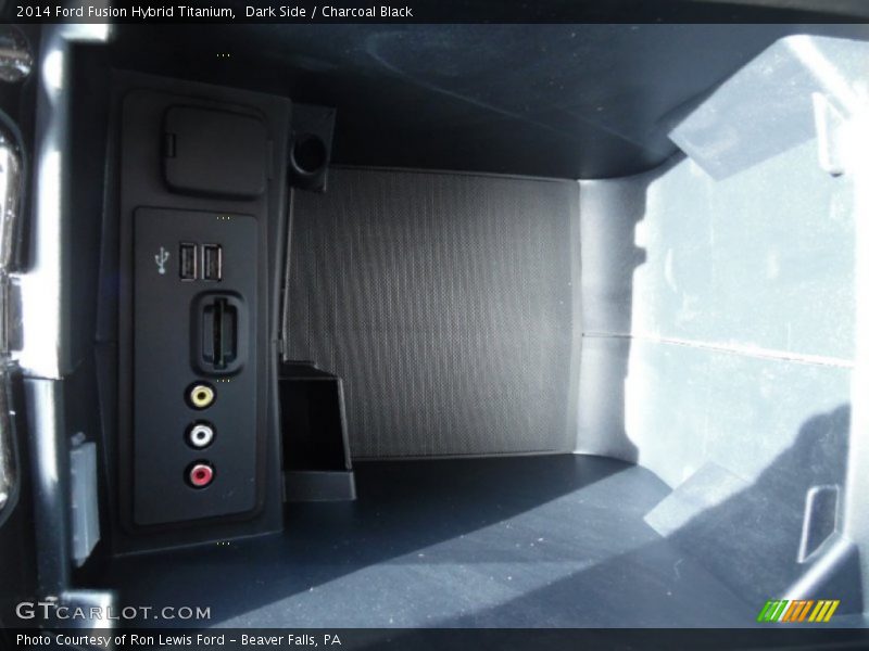 Dark Side / Charcoal Black 2014 Ford Fusion Hybrid Titanium