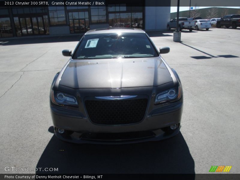 Granite Crystal Metallic / Black 2013 Chrysler 300 SRT8