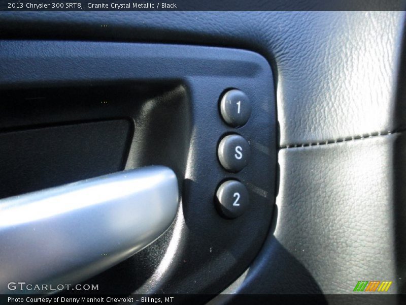 Granite Crystal Metallic / Black 2013 Chrysler 300 SRT8