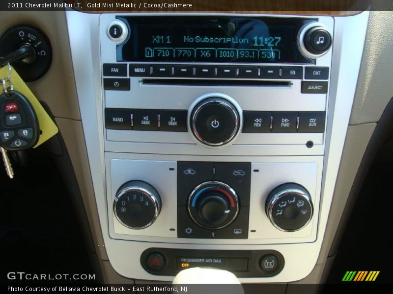 Gold Mist Metallic / Cocoa/Cashmere 2011 Chevrolet Malibu LT