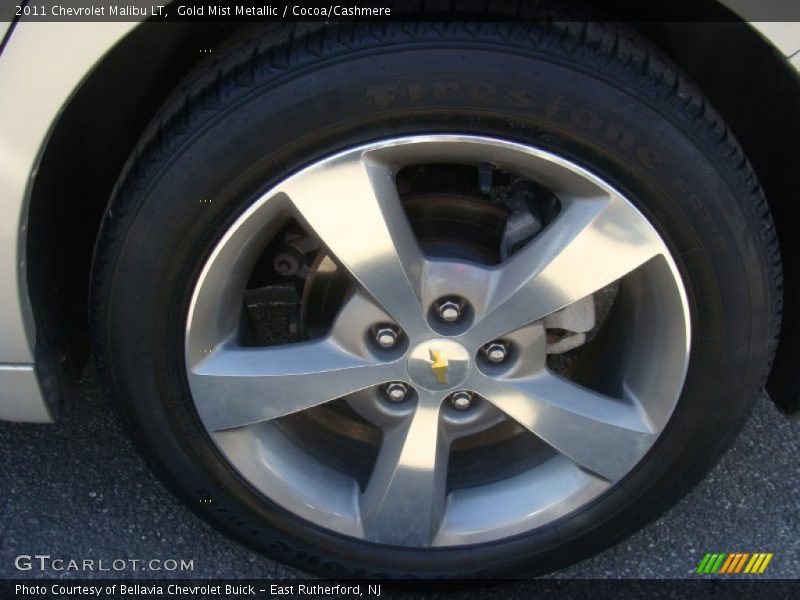 Gold Mist Metallic / Cocoa/Cashmere 2011 Chevrolet Malibu LT
