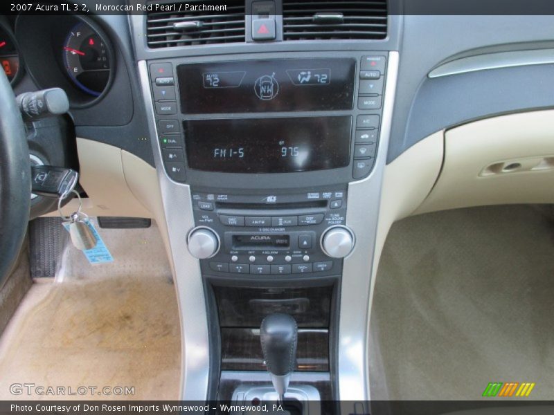 Moroccan Red Pearl / Parchment 2007 Acura TL 3.2