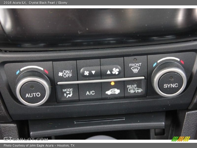 Controls of 2016 ILX 