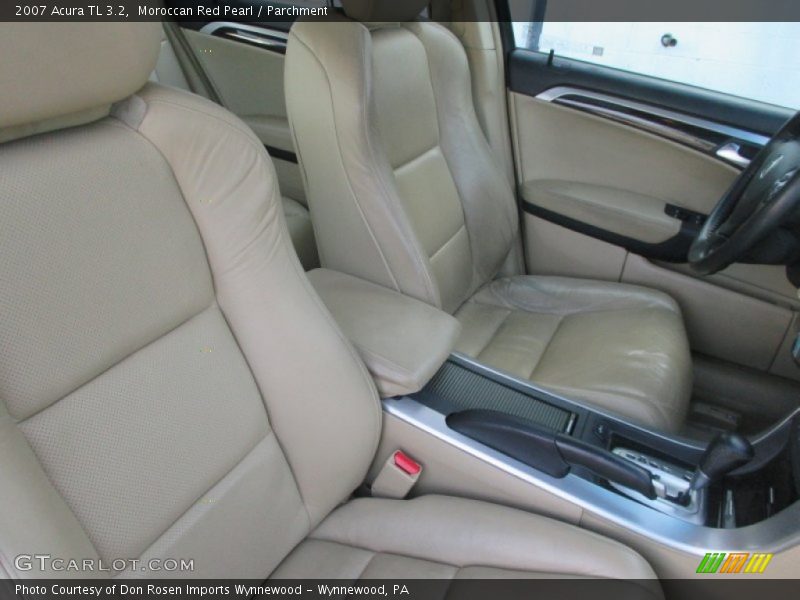 Moroccan Red Pearl / Parchment 2007 Acura TL 3.2