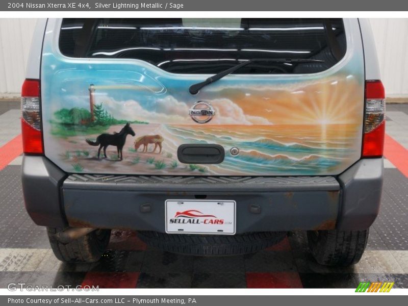 Silver Lightning Metallic / Sage 2004 Nissan Xterra XE 4x4