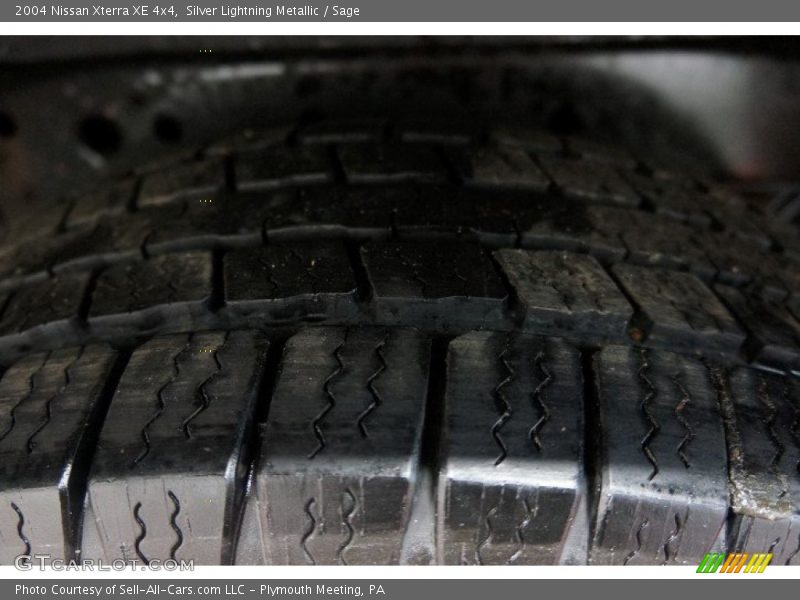 Silver Lightning Metallic / Sage 2004 Nissan Xterra XE 4x4